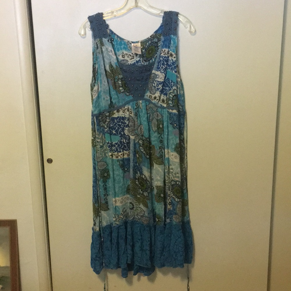 Forbidden Floral Beaded Dress